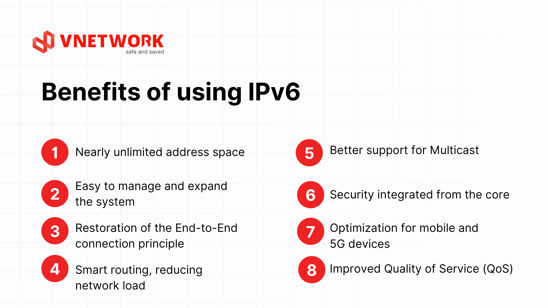 Benefits of IPv6